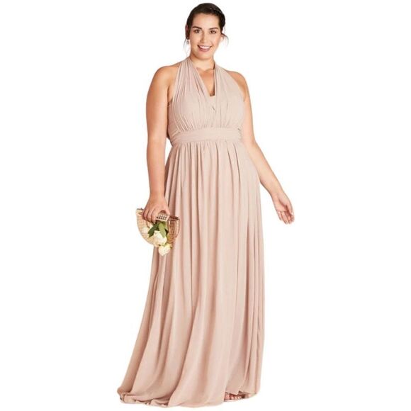 Birdy Grey Grace Convertible Bridesmaid Dress Taupe - Picture 5 of 14